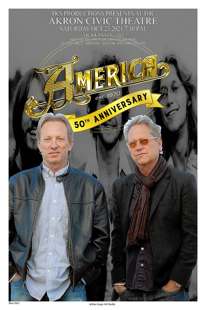 America 50th Anniversary Tour 2021 Akron