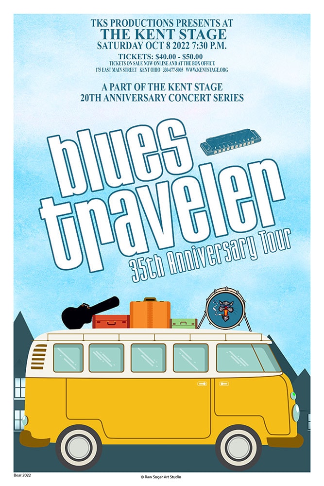 Blues Traveler 35th Anniversary Tour 2022 Kent Stage