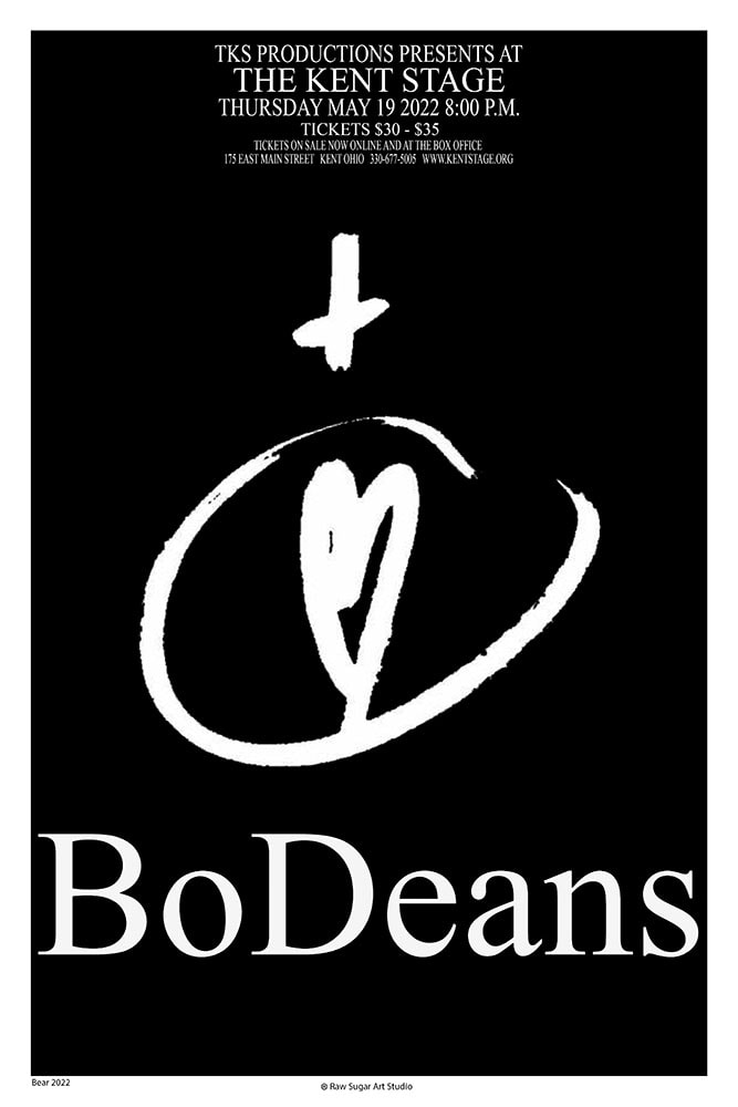 BoDeans 2022 Kent Stage logo variant