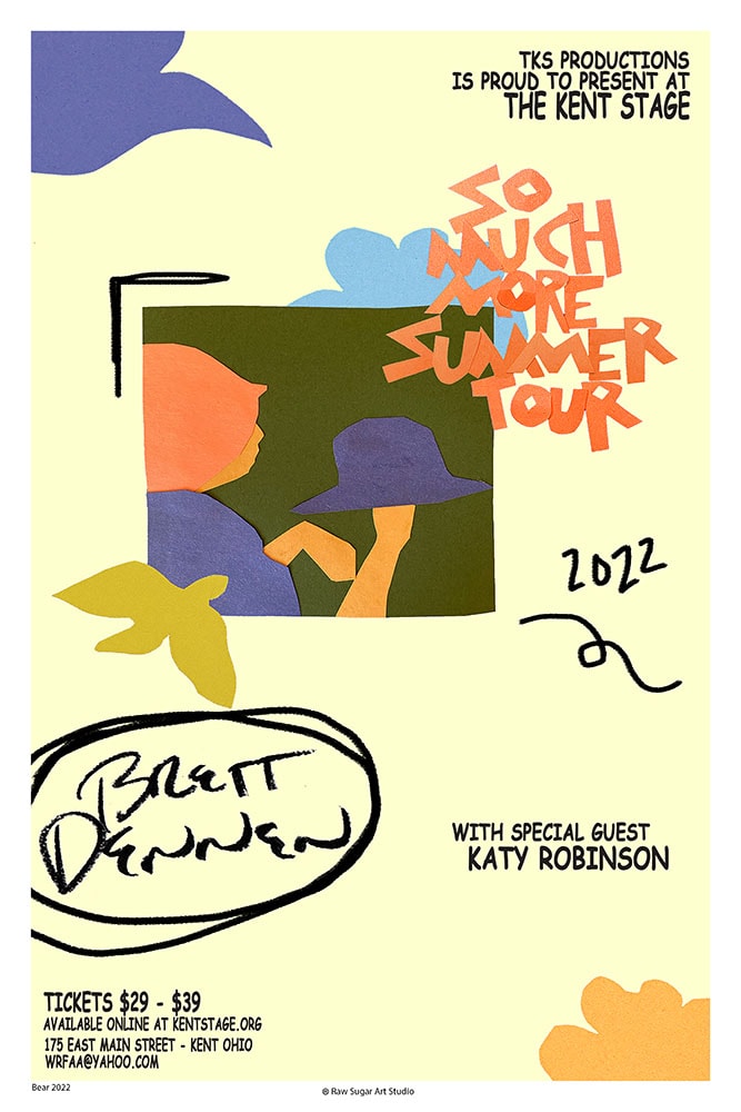 Brett Dennen So Much More Summer Tour 2022 Kent Stage