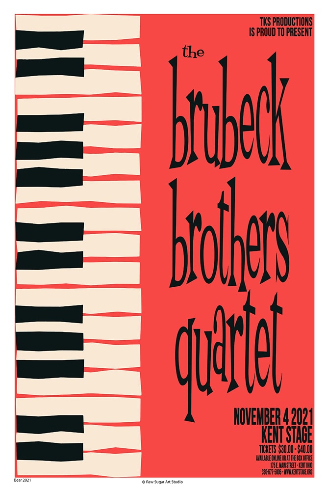 Brubeck Brothers Quartet 2021 Kent Stage