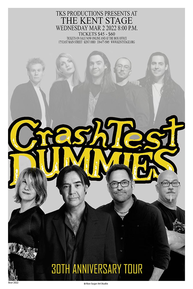 Crash Test Dummies 30th Anniversary Tour 2022 Kent Stage