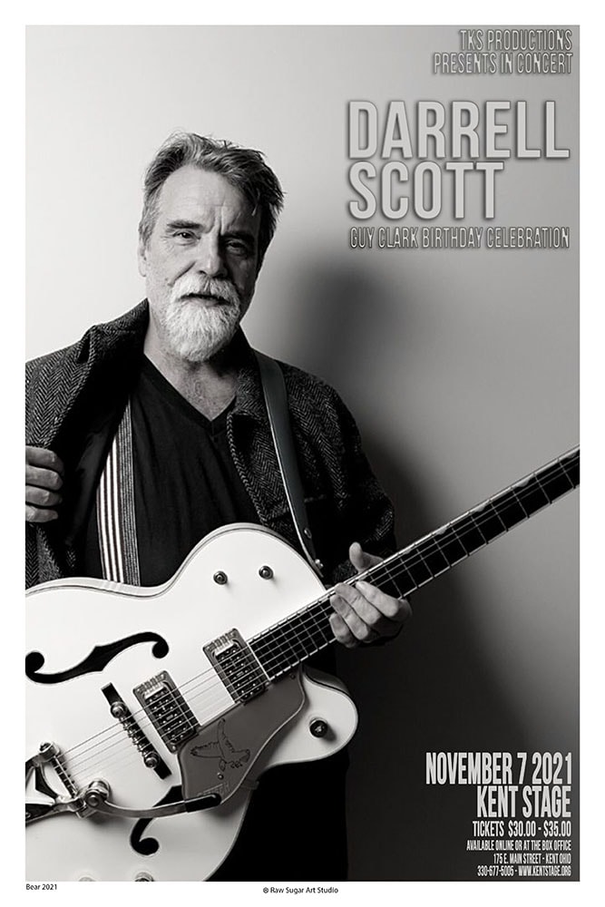 Darrell Scott Guy Clark Birthday Celebration November 7 2021 Kent Stage