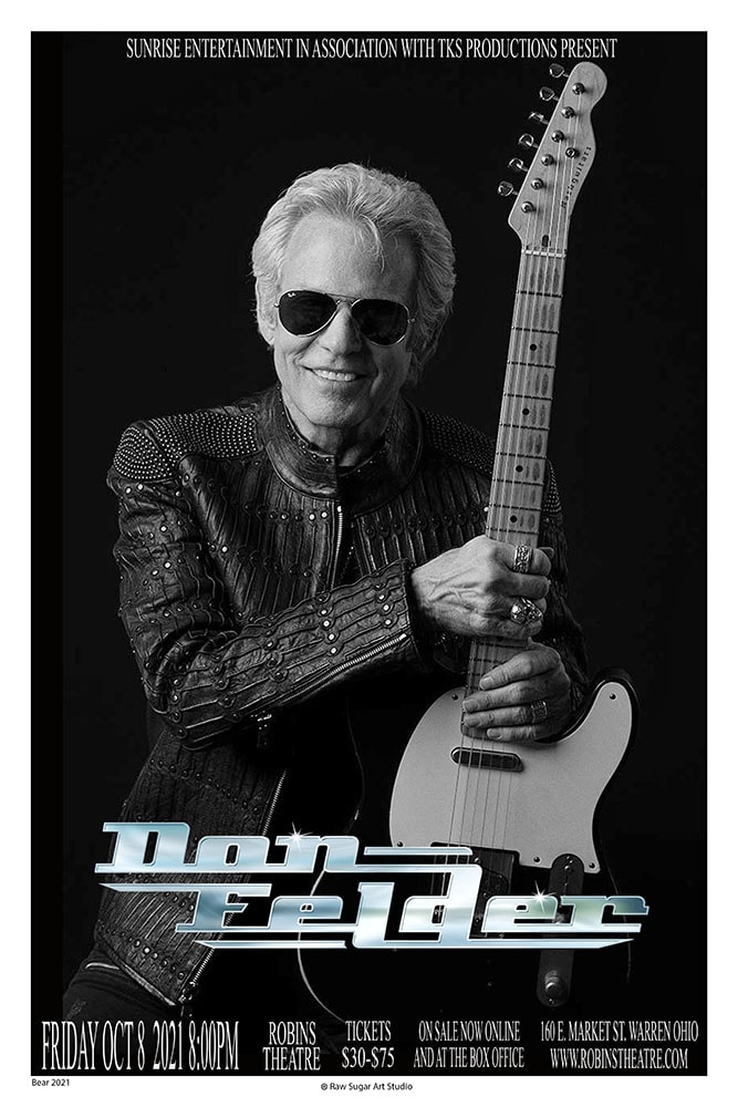 Don Felder 2021 Robins Theatre Warren