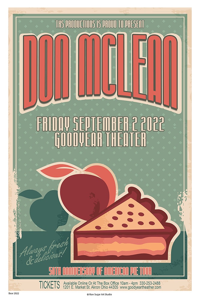 Don McLean 2022 Goodyear Theater Akron