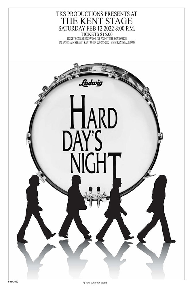 Hard Days Night Beatles Tribute TKS Productions Kent Stage Saturday February 12 2022