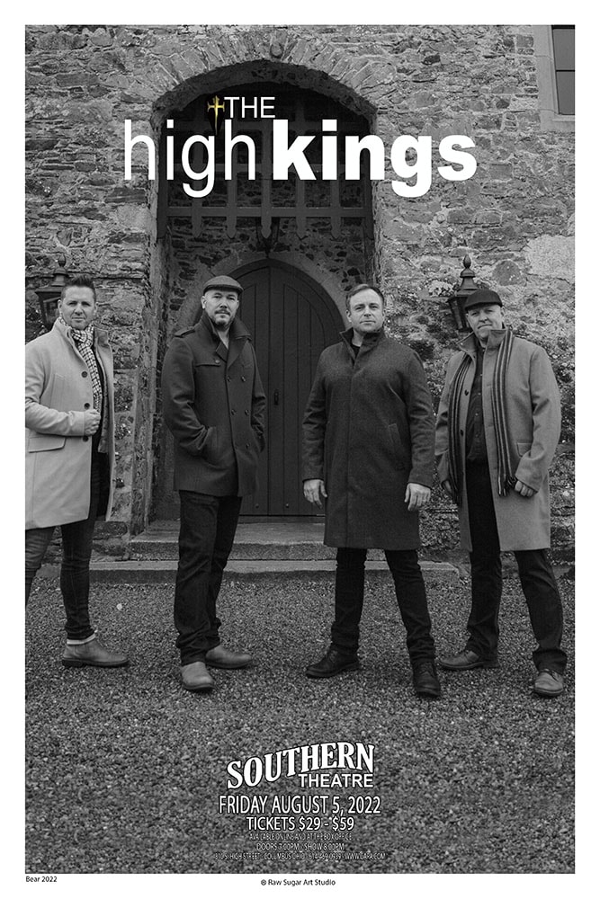 The High Kings Southern Theatre Columbus Friday August 5 2022 Tickets $29-$59