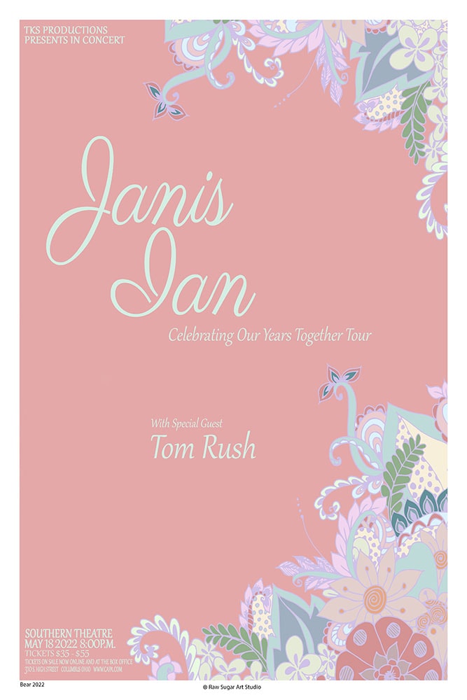 Janis Ian 2022 Southern Theatre Columbus Celebrating Our Years Together Tour with Tom Rush
