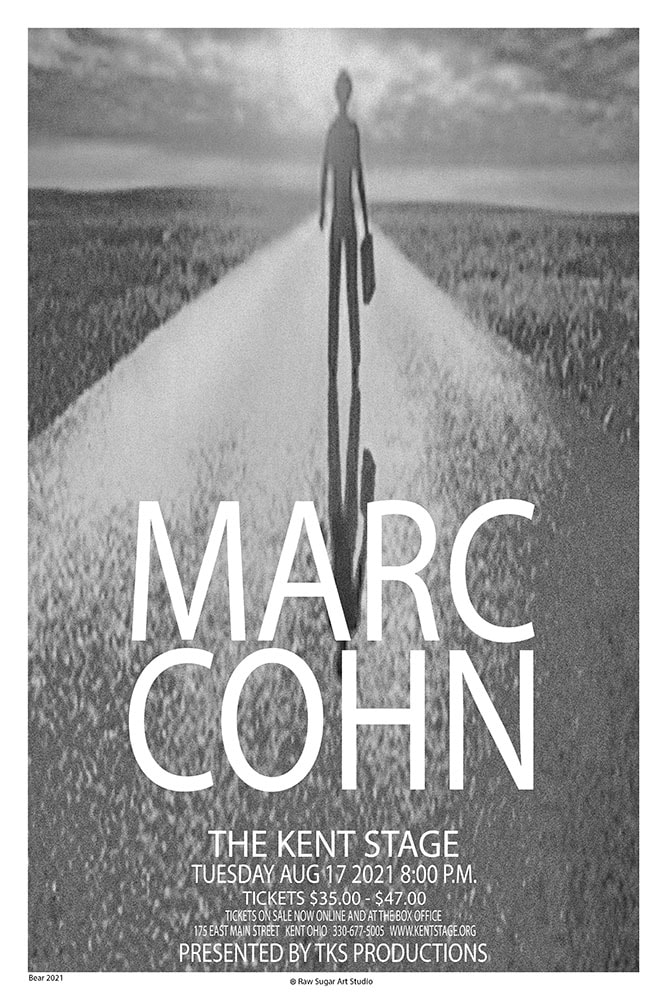 Marc Cohn 2021 Kent Stage Concert Poster