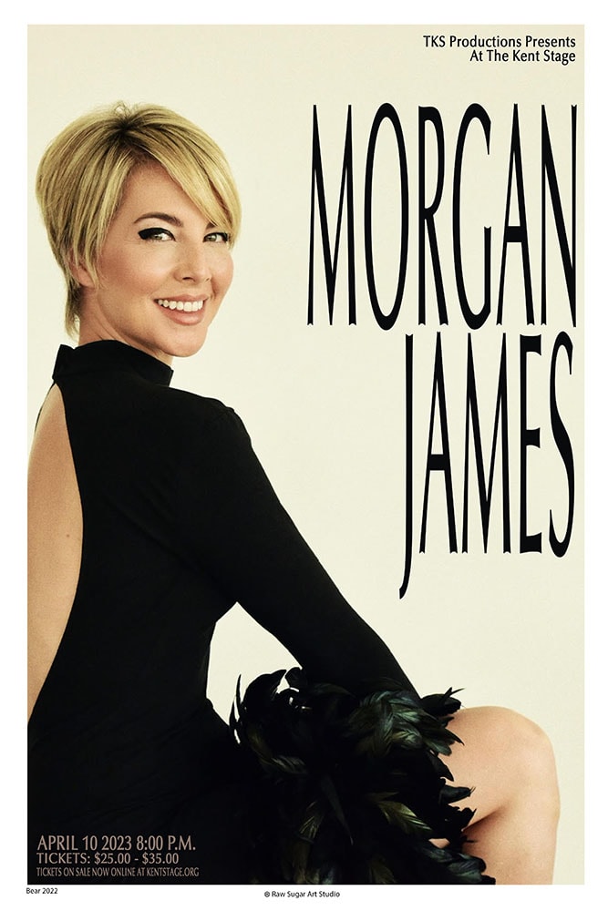 Morgan James 2023 Kent Stage Concert Poster