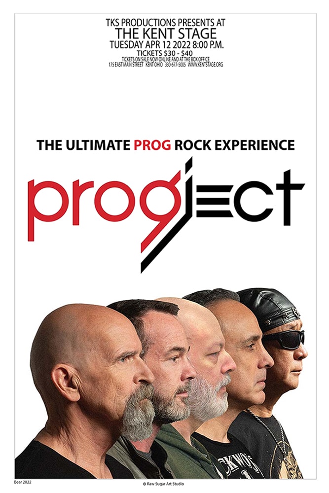 Progject 2022 Kent Stage Concert Poster