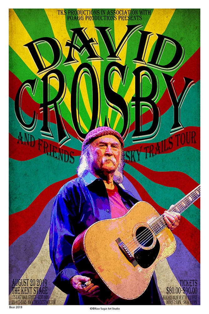 Tab Benoit 2022 Kent Concert Poster