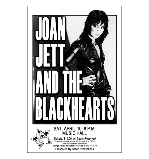 joan jett 1982 tour dates