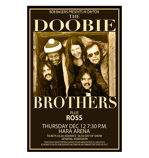 doobie brothers tour 1974 usa