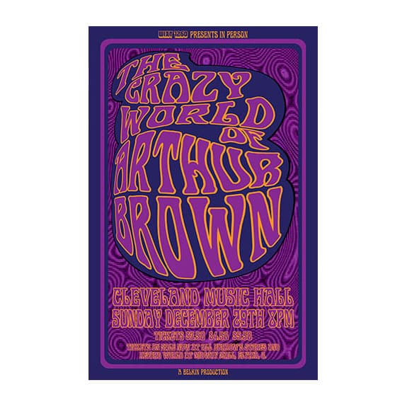 Neil Diamond 1972 Cleveland Concert Poster - Raw Sugar Art Studio